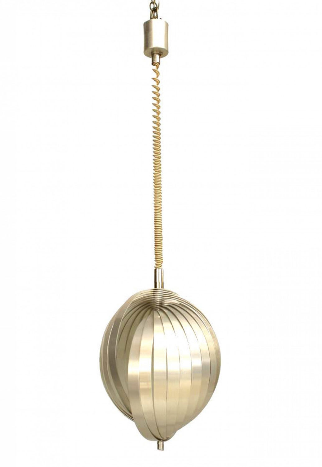 Italian mid century reggiani metal lantern 1