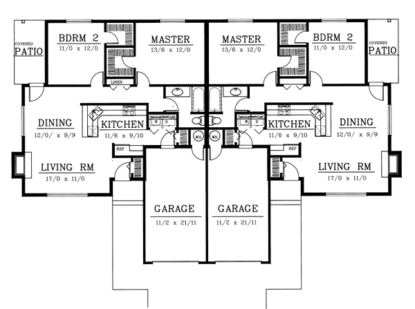 Main Floor Plan: 1-107