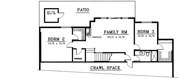 Lower Floor Plan:1-109