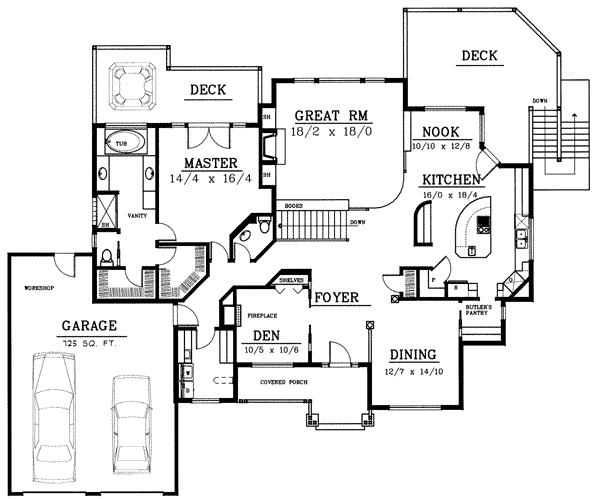 Main Floor Plan: 1-109