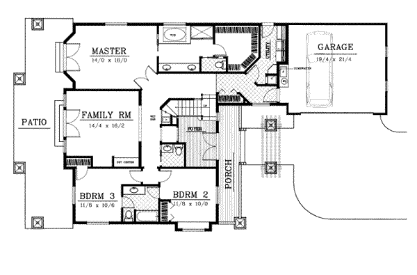 Main Floor Plan: 1-112