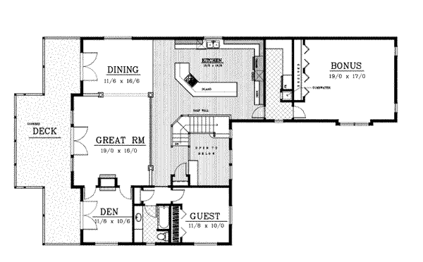 Upper/Second Floor Plan: 1-112