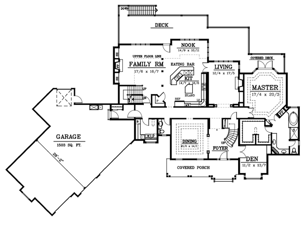 Main Floor Plan: 1-114
