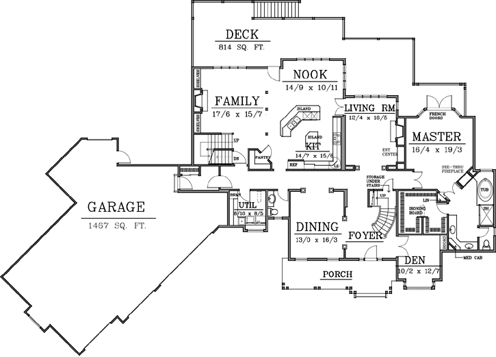 Main Floor Plan: 1-115