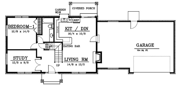 Main Floor Plan: 1-117