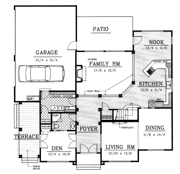 Main Floor Plan: 1-118