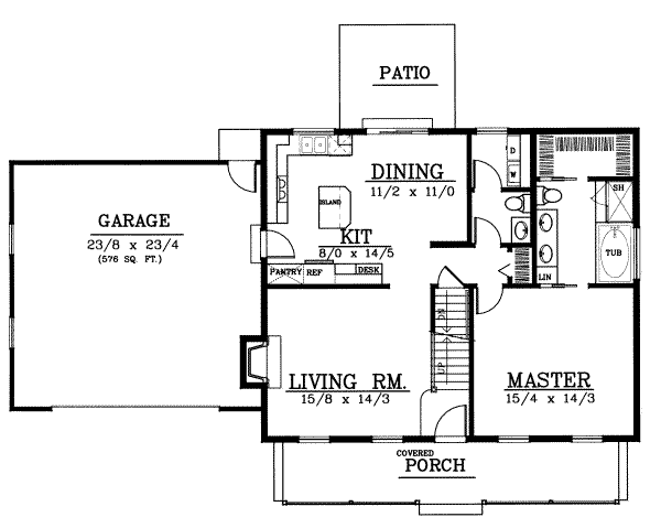 Main Floor Plan: 1-122