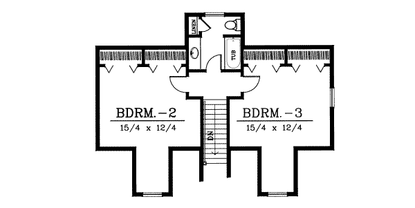 Upper/Second Floor Plan:1-122