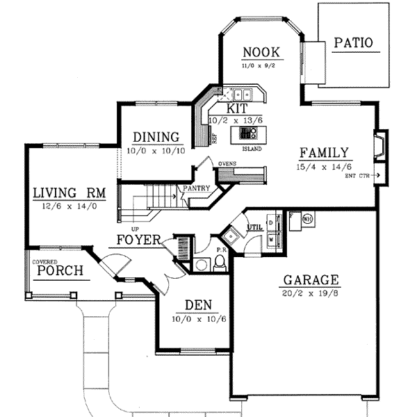 Main Floor Plan: 1-129