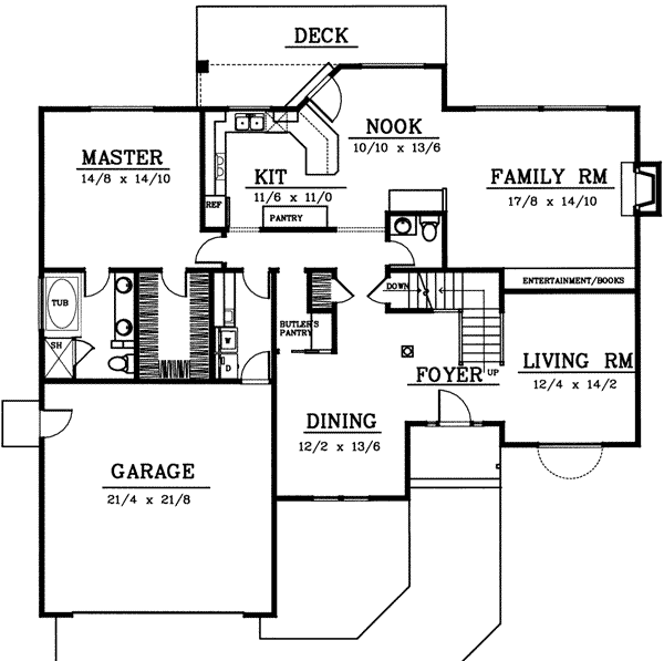 Main Floor Plan: 1-133