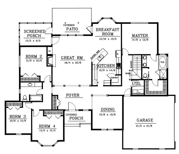 Main Floor Plan: 1-136
