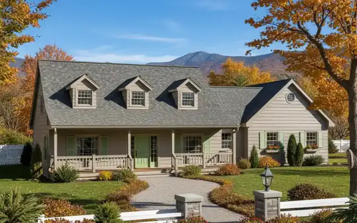 Farmhouse house plans 1-138 - front exterior, 1,830 sq ft, 3 bed, 2 bath house plans | Monster House Plans