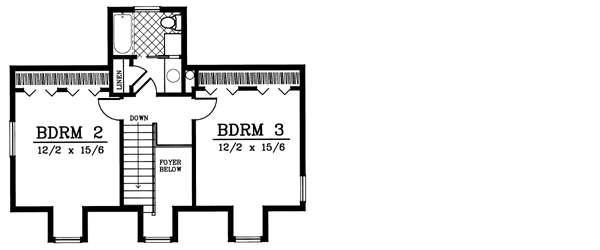 Upper/Second Floor Plan: 1-138
