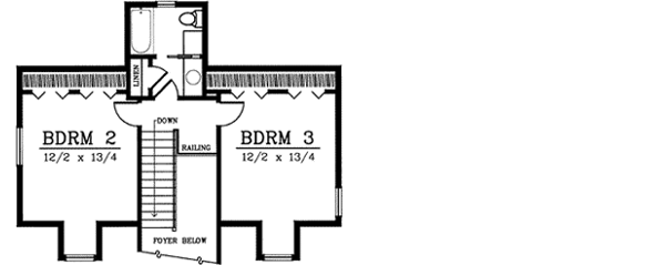 Upper/Second Floor Plan:1-140