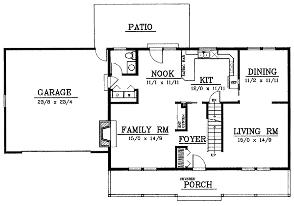 Main Floor Plan: 1-144