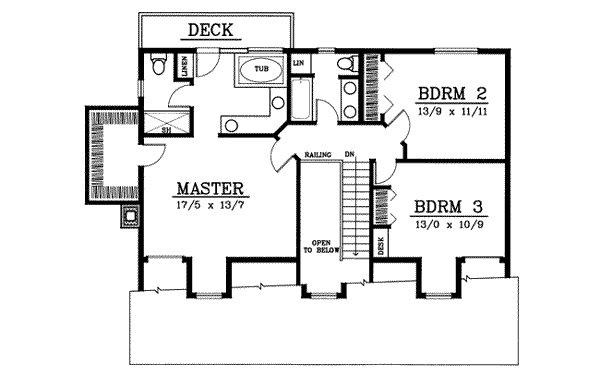 Upper/Second Floor Plan: 1-144
