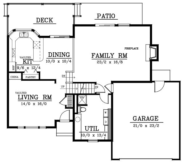 Main Floor Plan: 1-146