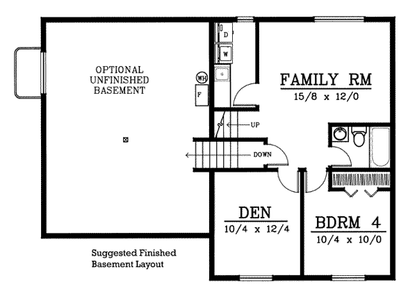 Lower Floor Plan: 1-147