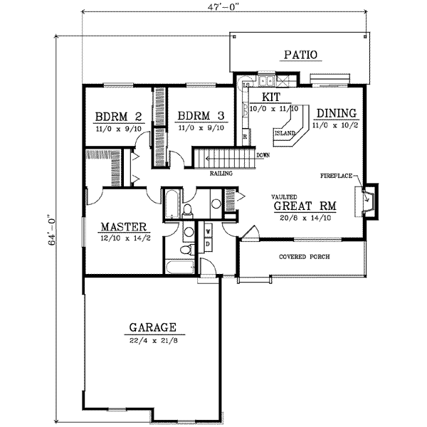 Main Floor Plan: 1-149