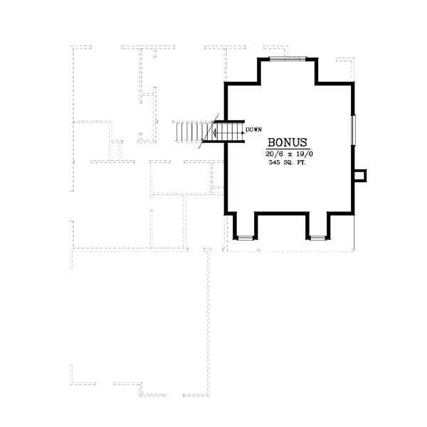 Bonus Floor Plan: 1-154