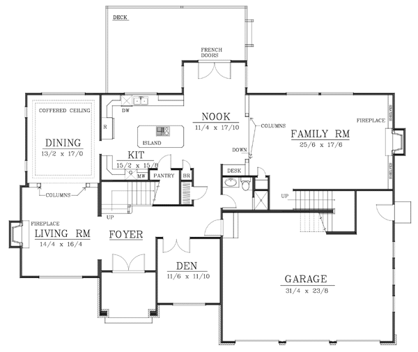 Main Floor Plan: 1-157