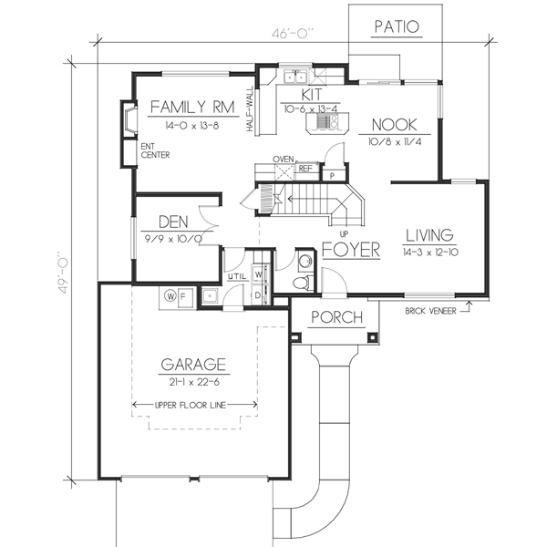 Main Floor Plan: 1-171