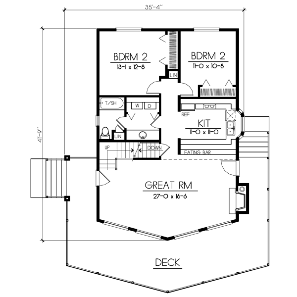 Main Floor Plan: 1-174