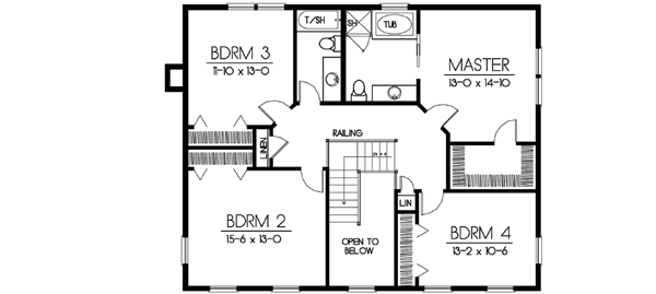 Upper/Second Floor Plan: 1-178
