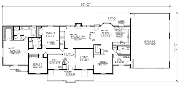 Main Floor Plan: 1-180