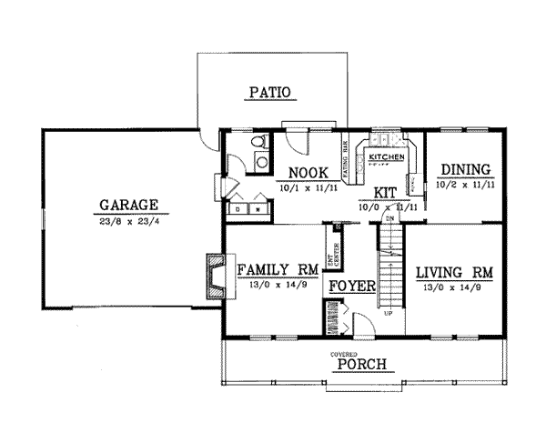 Main Floor Plan: 1-184