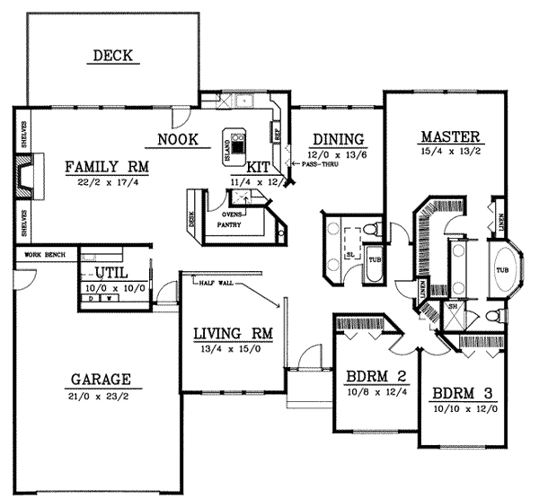 Main Floor Plan: 1-198
