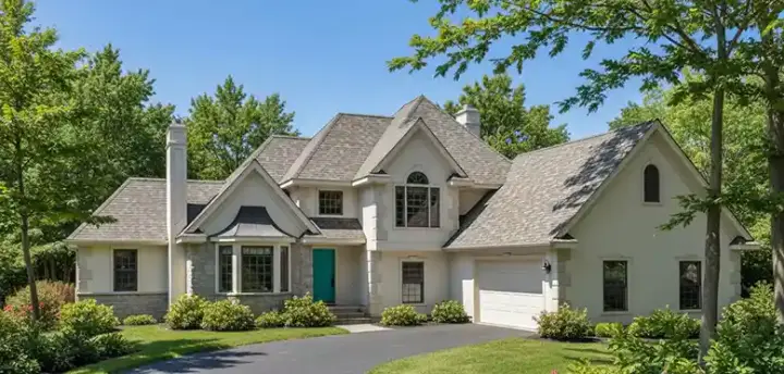 French Country house plans 1-202 - front exterior, 2,041 sq ft, 4 bed, 3 bath house plans | Monster House Plans