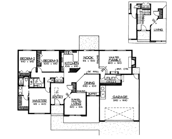 Main Floor Plan: 1-204