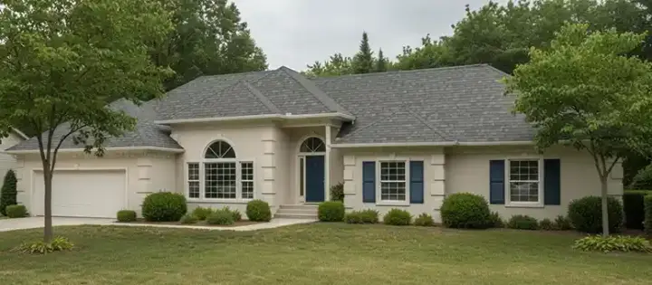 Mediterranean house plans 1-205 - front exterior, 2,070 sq ft, 3 bed, 2 bath house plans | Monster House Plans