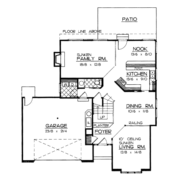 Main Floor Plan: 1-207
