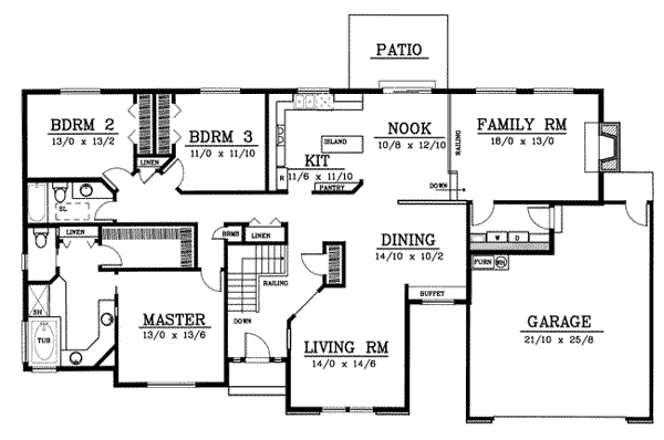 Main Floor Plan: 1-213