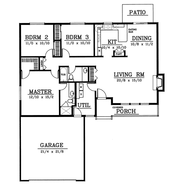 Main Floor Plan: 1-216