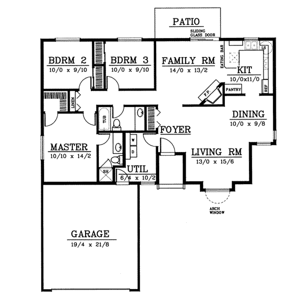 Main Floor Plan: 1-217