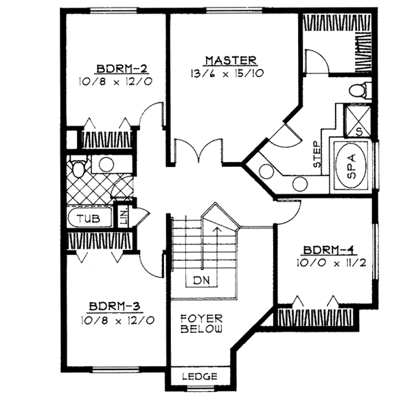 Upper/Second Floor Plan: 1-219