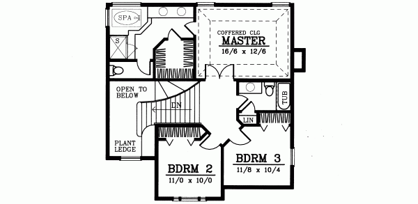 Upper/Second Floor Plan: 1-236