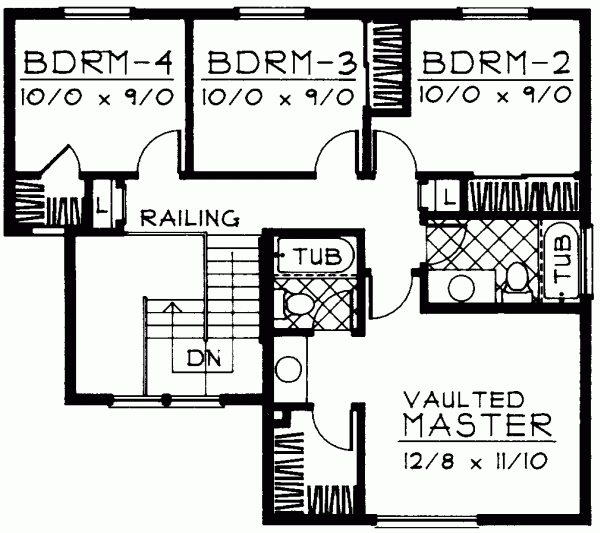 Upper/Second Floor Plan: 1-240