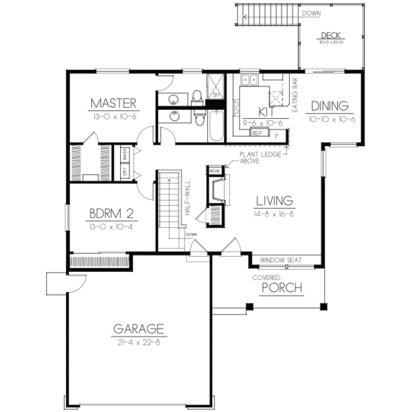 Main Floor Plan: 1-245