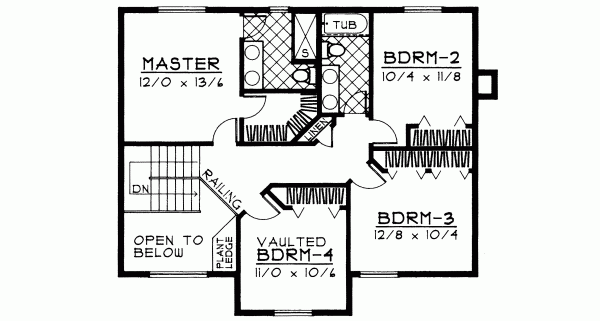 Upper/Second Floor Plan: 1-248
