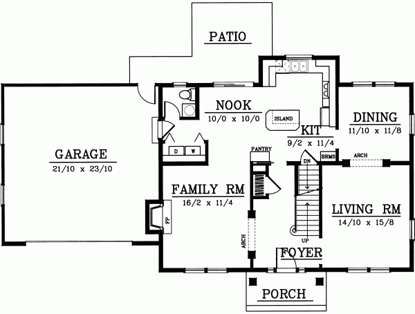 Main Floor Plan: 1-249