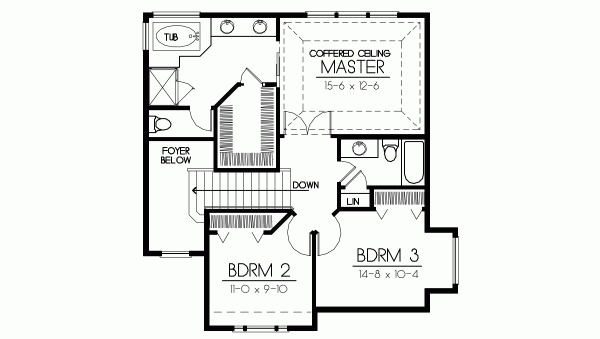 Upper/Second Floor Plan: 1-254