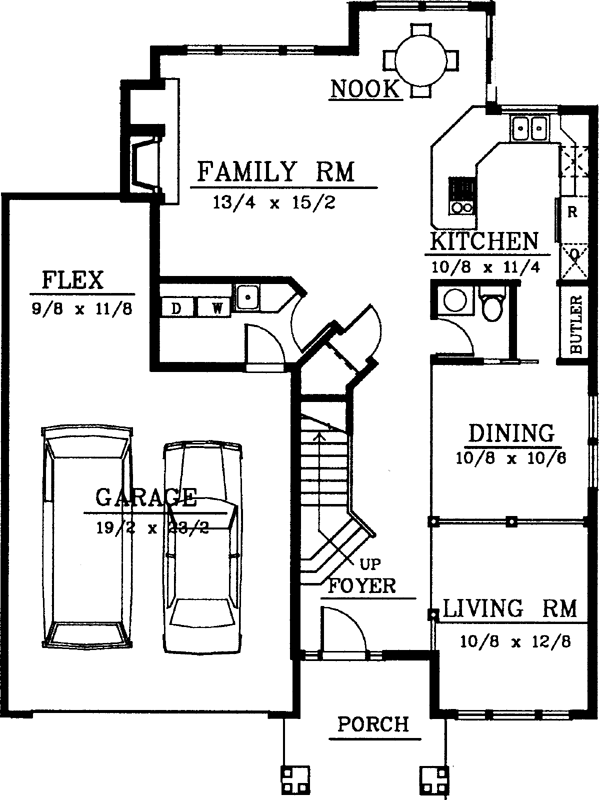 Main Floor Plan: 1-262