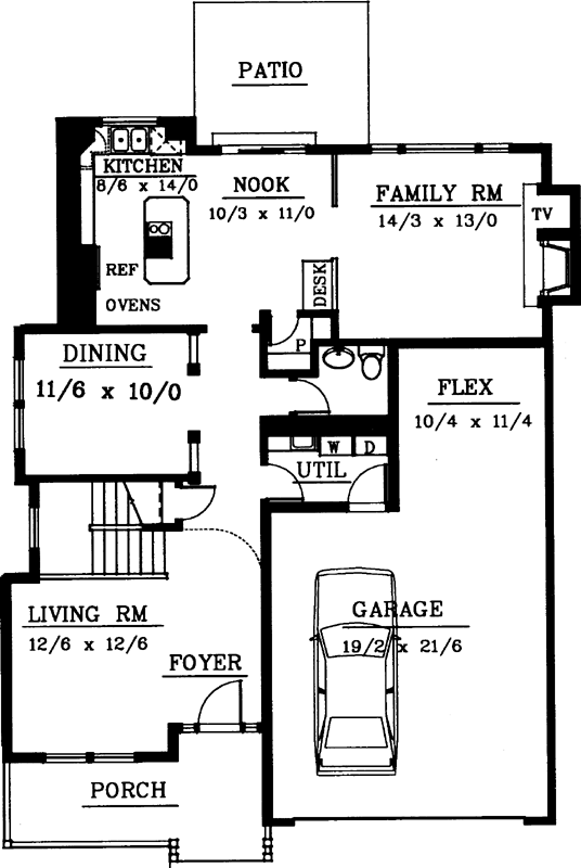 Main Floor Plan: 1-263