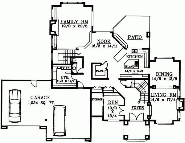 Main Floor Plan: 1-264
