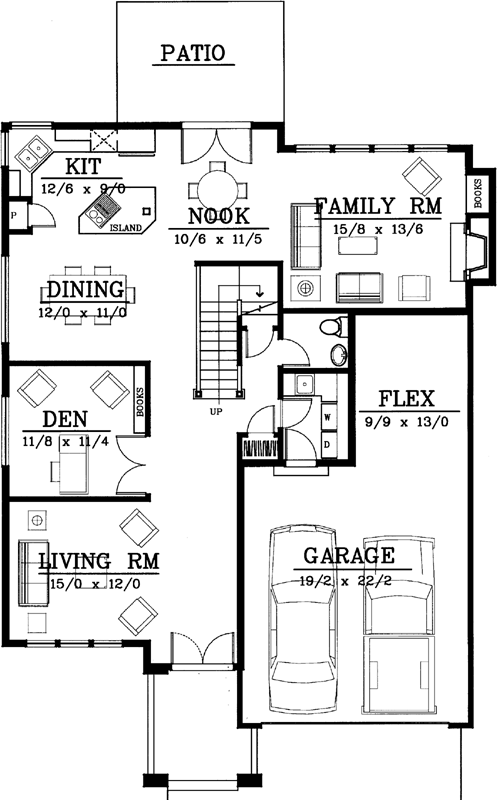 Main Floor Plan: 1-266