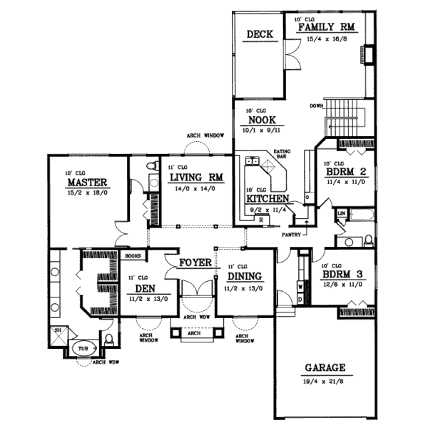 Main Floor Plan: 1-272